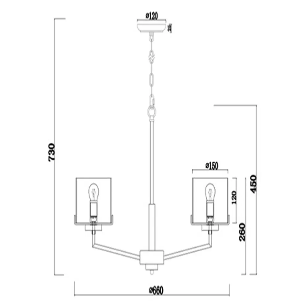 Потолочный светильник Freya FR5096PL-05CH с 5 плафонами 84239398 STLM-0047349 - Вид №11