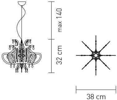 Slamp Подвесной светильник Lillibet sun-id-1438268 - Вид №6