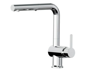 Однорычажный кухонный смеситель с поворотным изливом