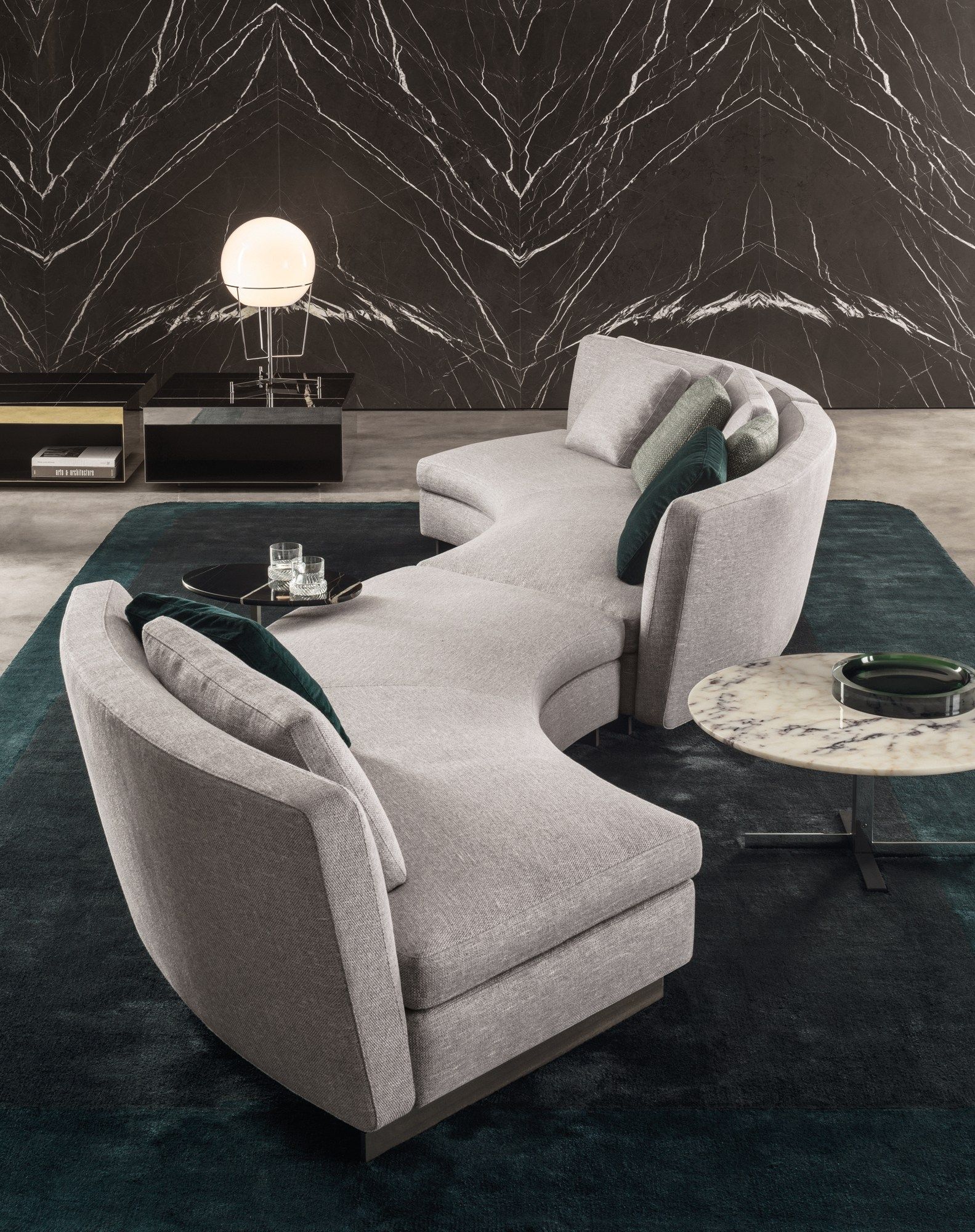 Ткань диван Minotti SEYMOUR ARCH-00040433 - Вид №9