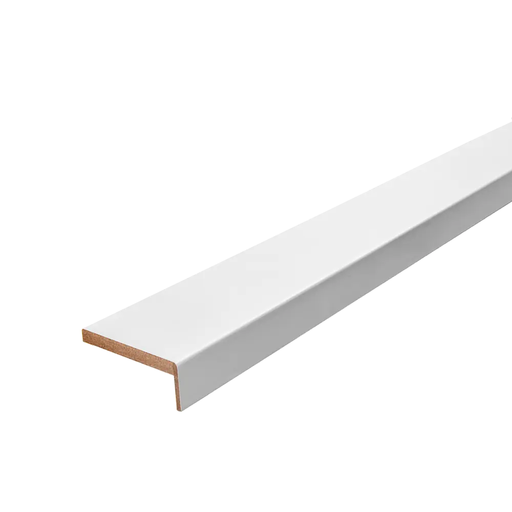 Комплект наличников телескопических Богема 2150x70x8 мм Hardflex цвет белый 5 шт PORTIKA STLM-2025424