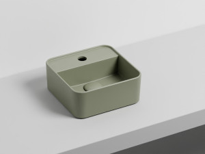 LPLAQ-AG Раковина круглая одно отверстие под смеситель 28 cielo Shui Comfort