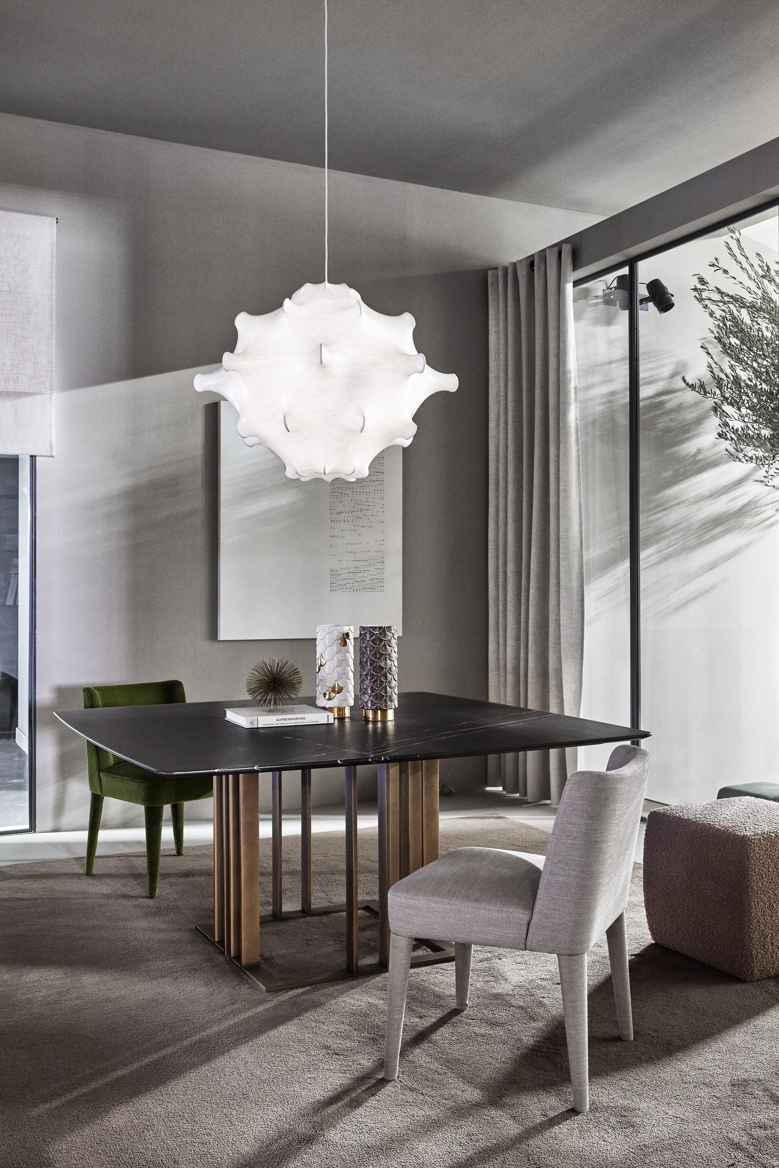 Мраморный квадратный обеденный стол Meridiani CHARLIE ARCH-00057947 - Вид №3