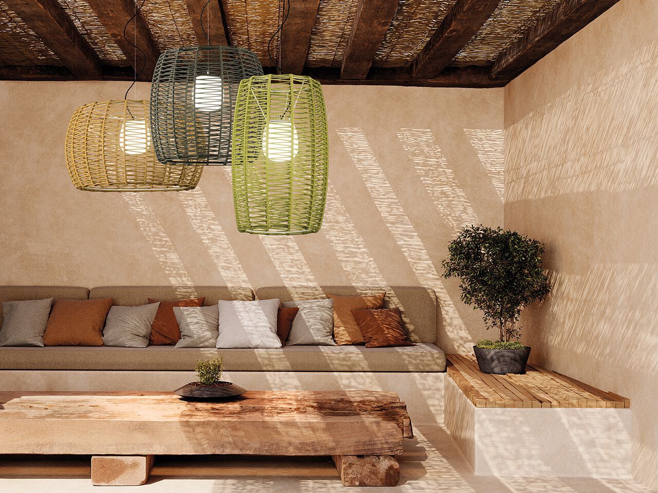 Открытый светодиодный подвесной светильник Olé Lighting Poma ARCH-00112610 - Вид №1