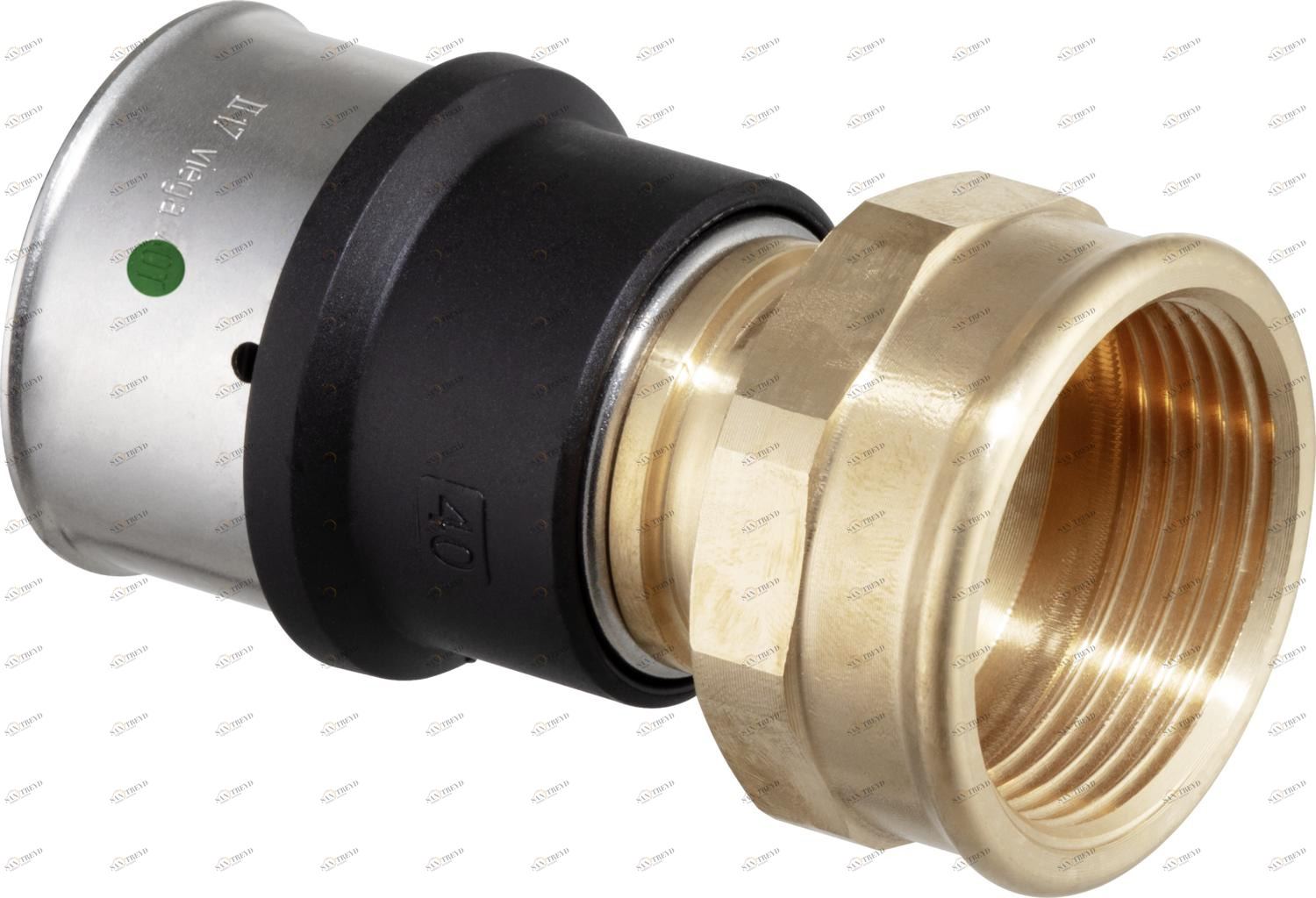 729 646 Модель 6712 Трубопроводные системы  Viega Smartpress  Переходники/​переходные угольники Santreyd 