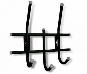 Вешалка Настенная Standart 3 чёрно-серая SHEFFILTON ДИЗАЙНЕРСКИЕ 015084 Черный;серый