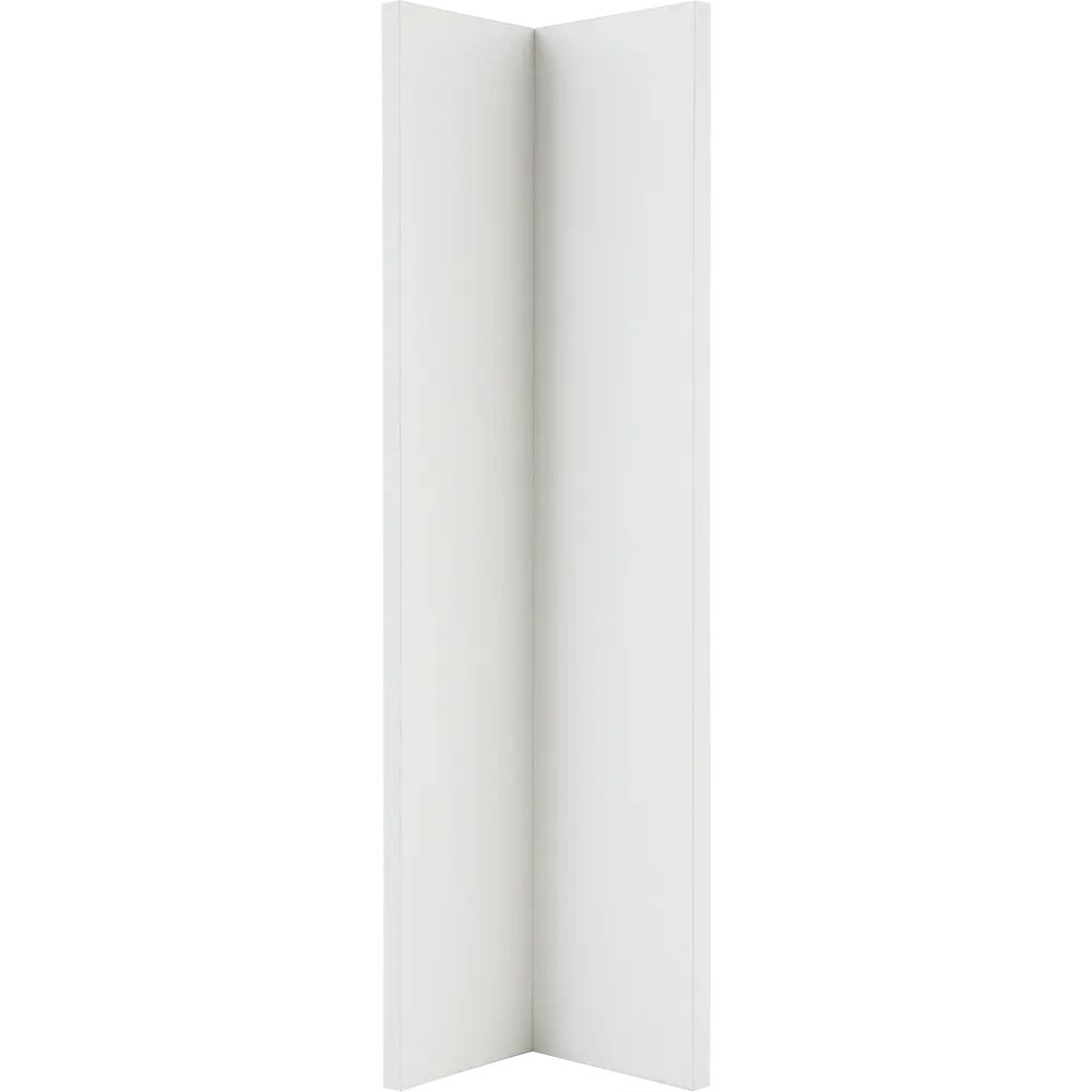 Элемент угловой «Сосна выбеленная» 67x13,5 см, ЛДСП, цвет белый Santreyd STLM-2109896 - Вид №1