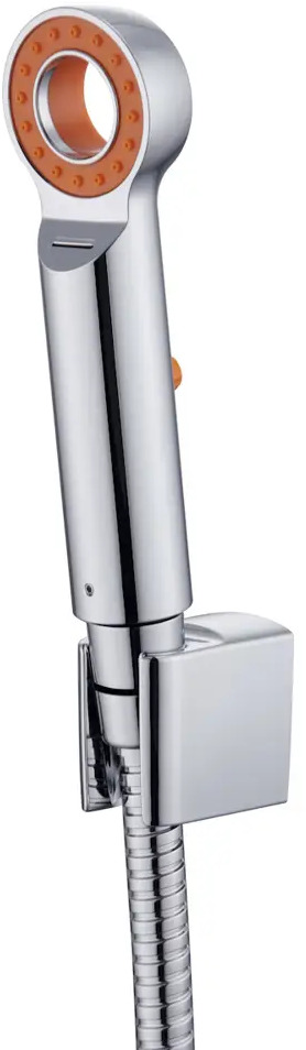 91746470 Гигиенический душ ELGHANSA BF-19C-Orange ABS-пластик 2 режима с держателем и шлангом 100 см хром/оранжевый STLM-0974010