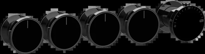 Смеситель для душа 66338 706 Gessi Origini ЧЕРНЫЙ МЕТАЛЛ PVD