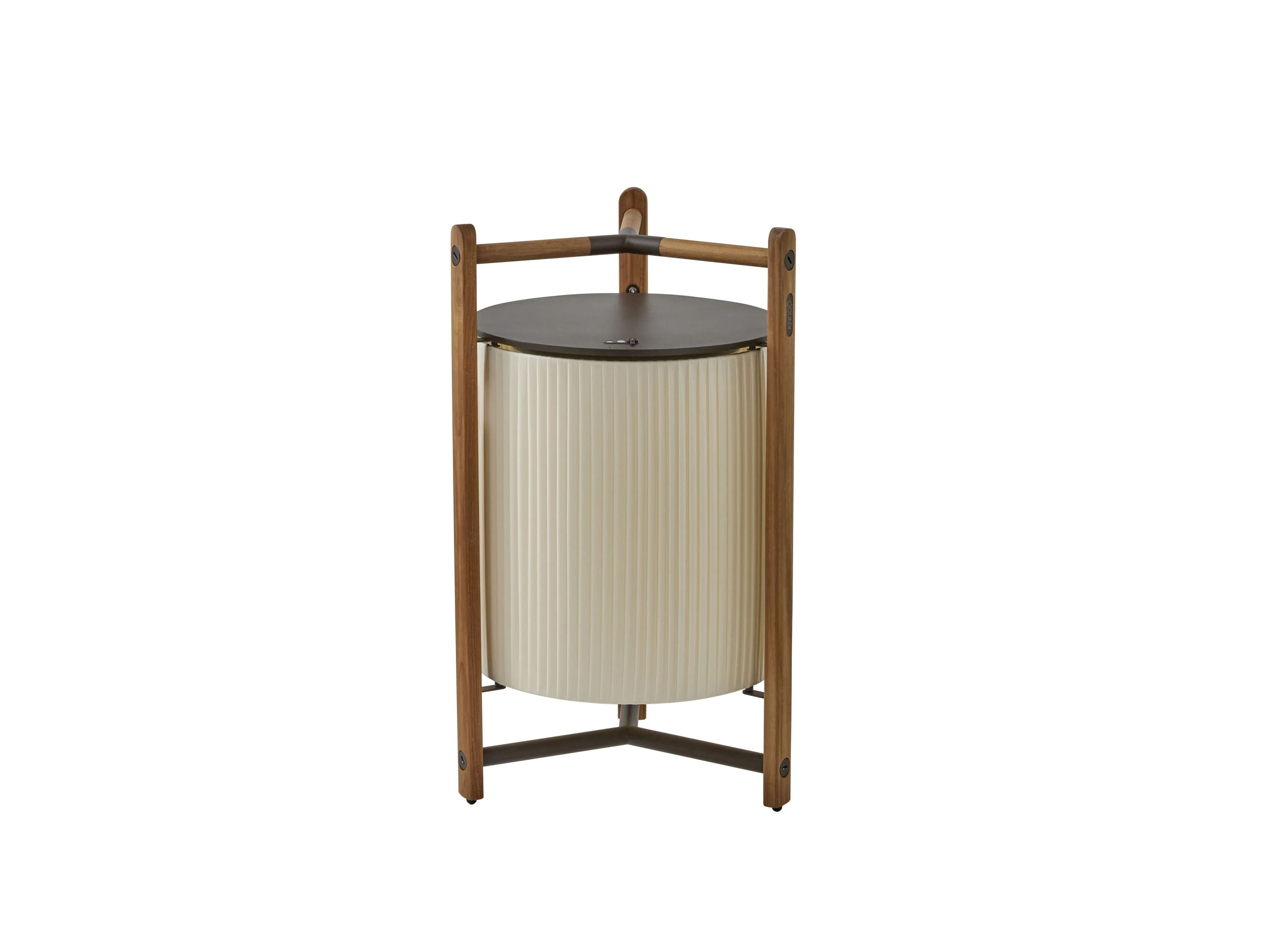 Деревянный светодиодный напольный светильник с батарейным питанием Bover Kando ARCH-00057776