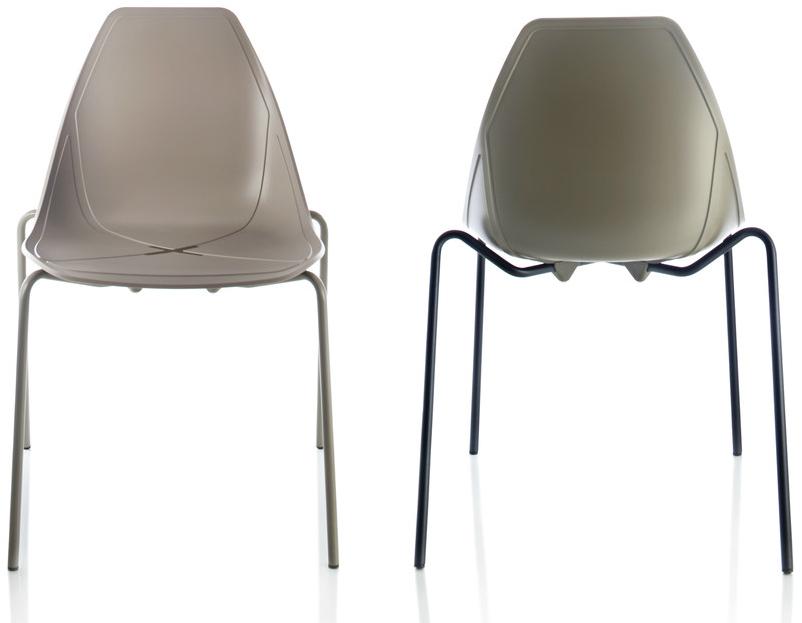 ALMA DESIGN Штабелируемый стул из полипропилена X chair 1080 - Вид №1