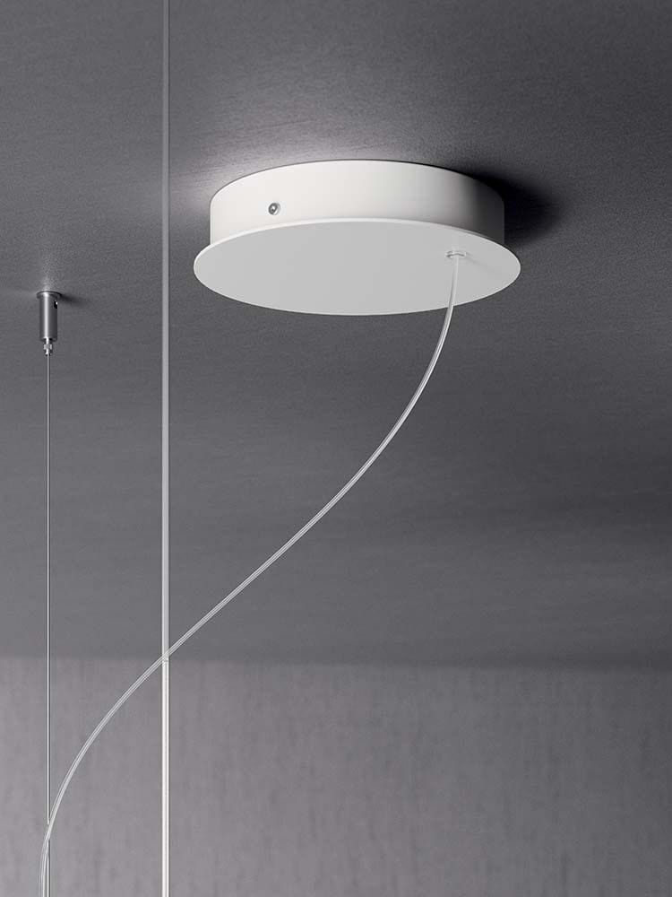 Алюминиевый светодиодный подвесной светильник Quadrifoglio Group Дизайнерское освещение ARCH-00014018 - Вид №1