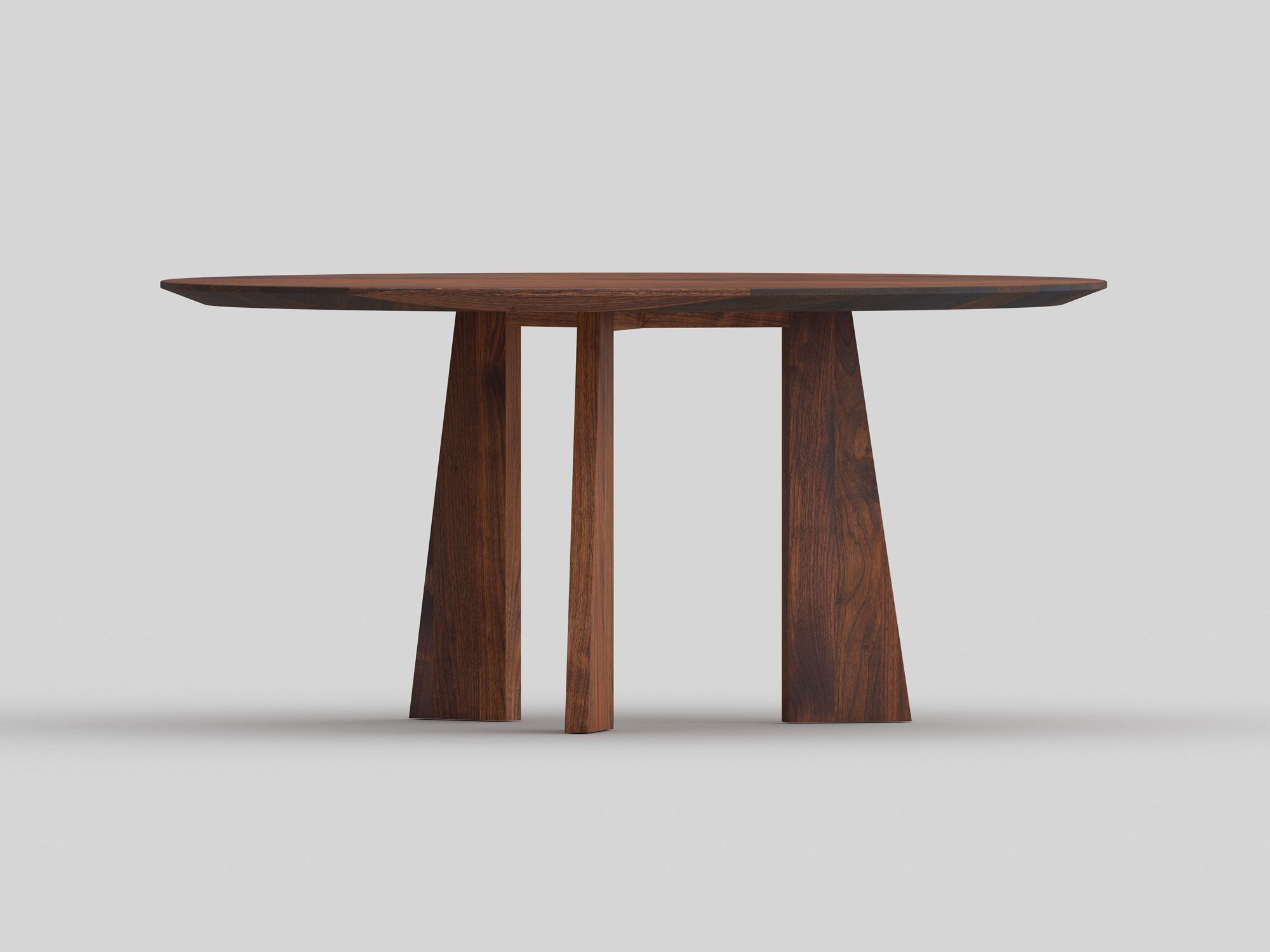 Круглый деревянный обеденный стол Vitamin Design Pylon ARCH-00093726 - Вид №5