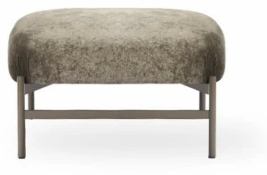 ROSSIN Подставка для ног из акриловой ткани Kamal metal