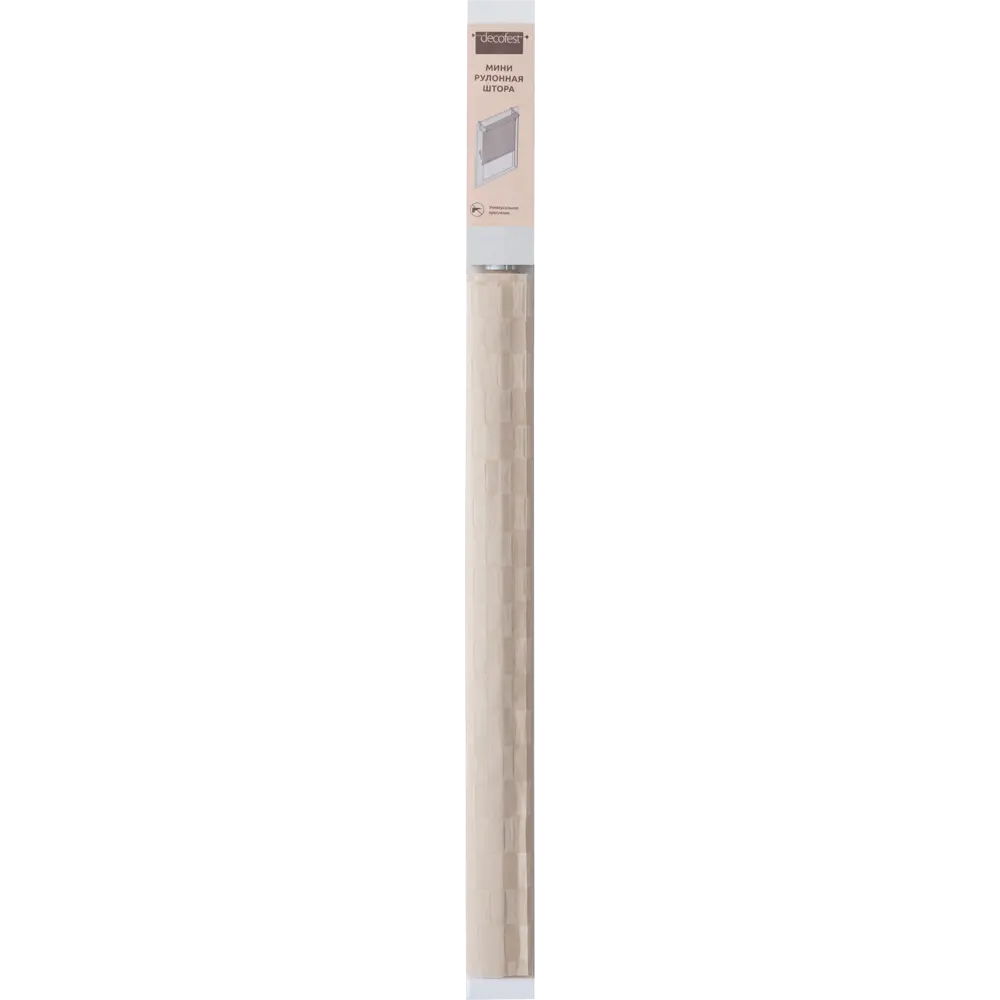 Штора рулонная Лакки 180x230 см бежевая 83130164 STLM-2028960 Santreyd - Вид №3