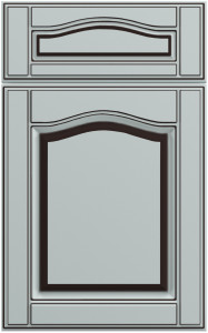 Фасады для кухни Патина Фрезеровка «Оксфорд» Мускари №506 SIST2075-227