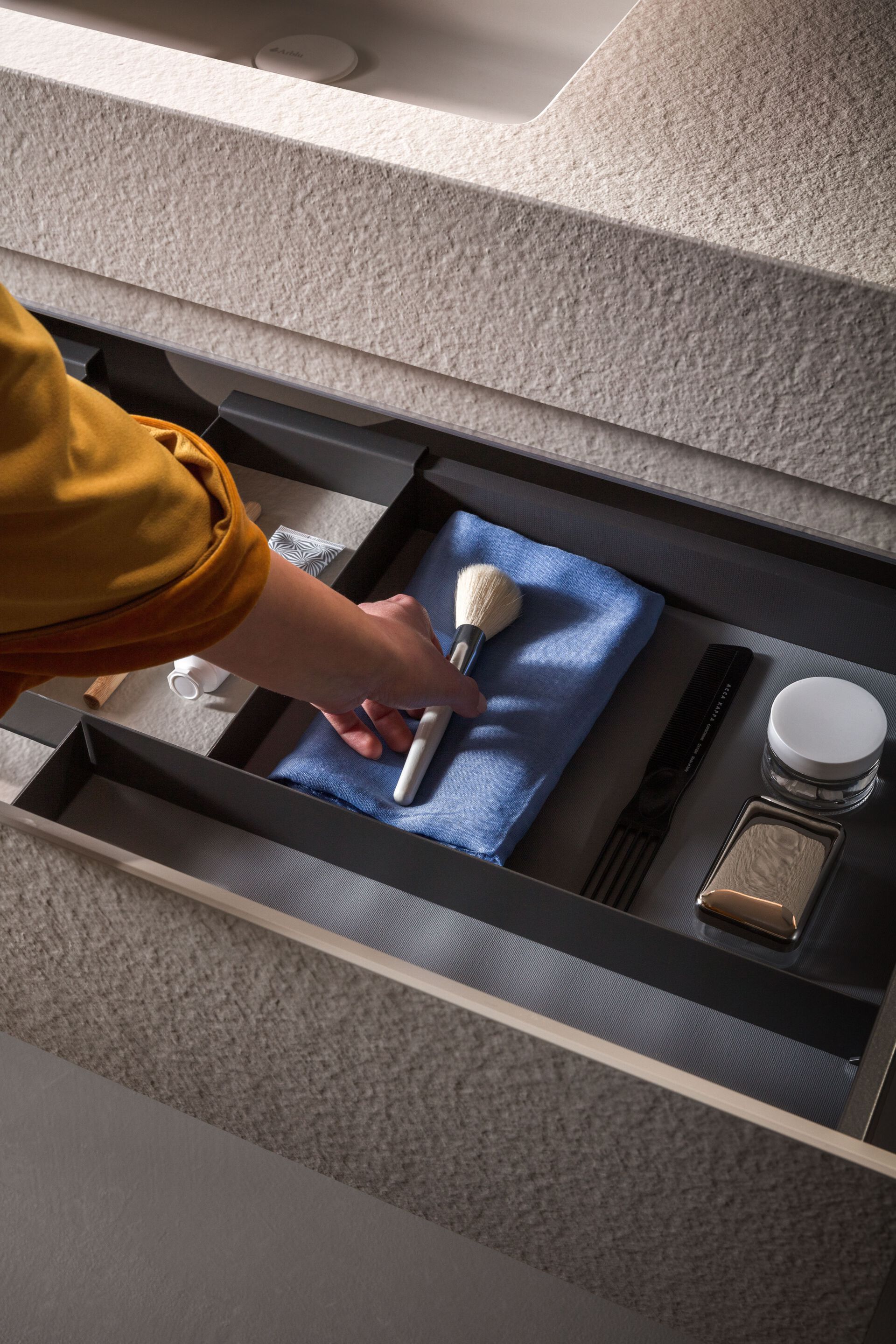 Мебель для ванной комнаты в Камнеblu® ARBLU ARCH-00143296 - Вид №4