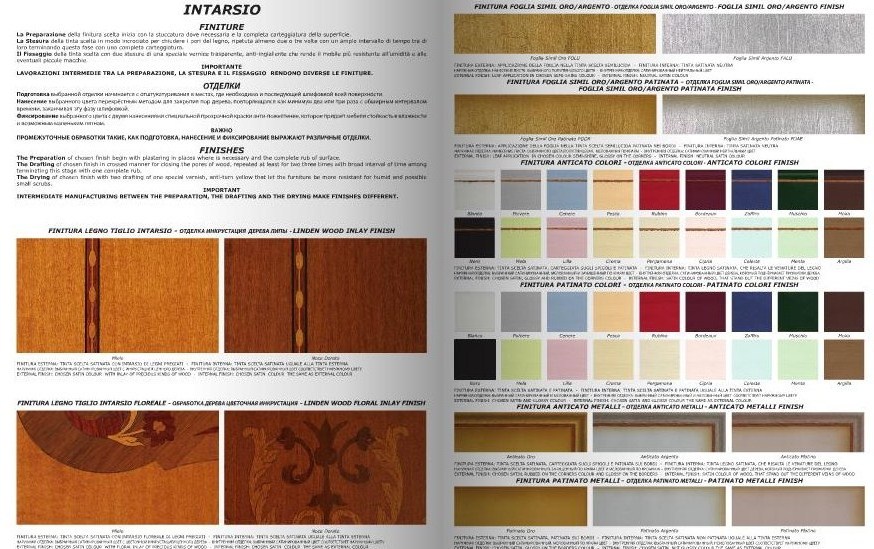 Комплект мебели для ванной комнаты IL TEMPO DEL 15 INTARSIO Santreyd 226 - Вид №2