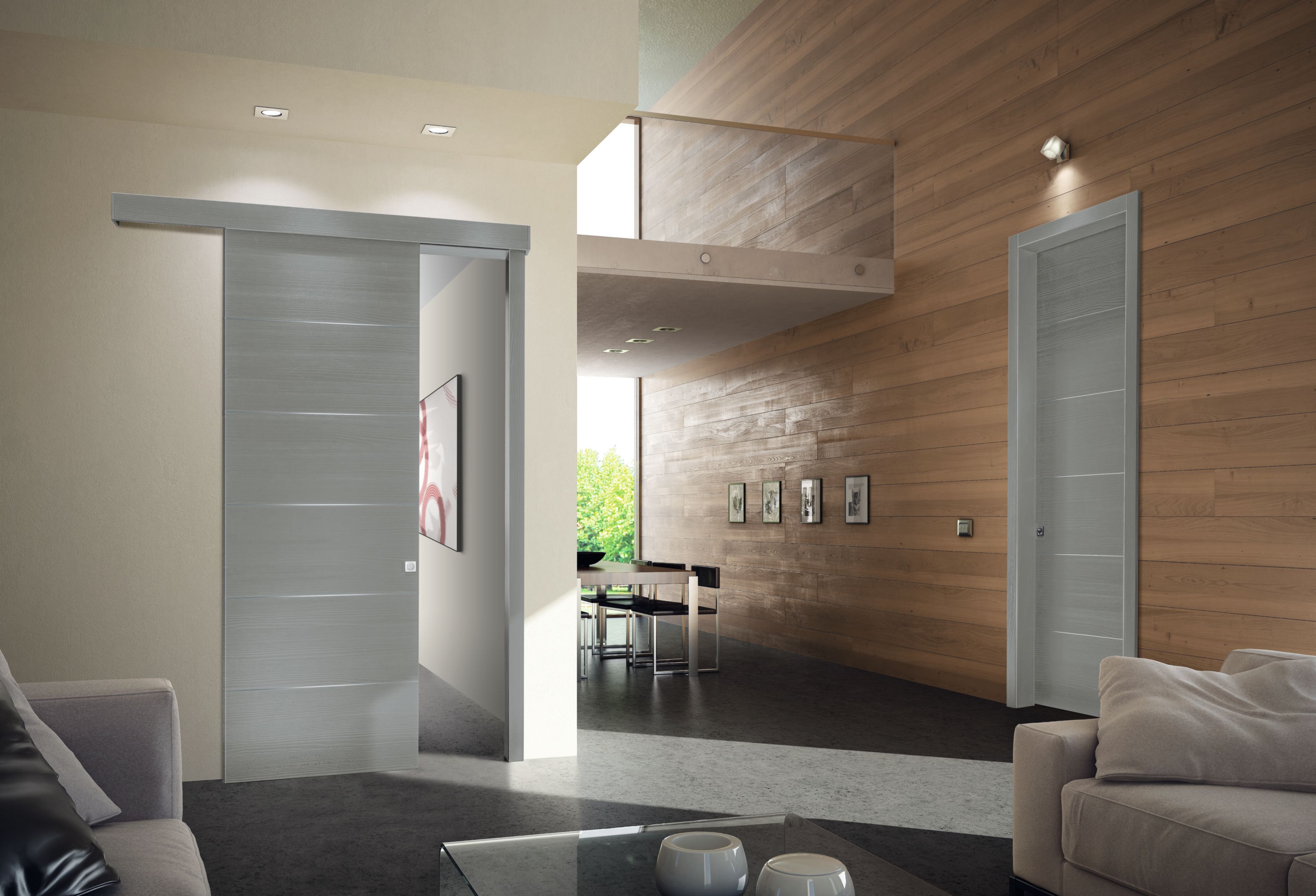 Отделка дверей PIVATO le porte STILE CON INSERTI IN ACCIAIO ARCH-00113616 - Вид №3