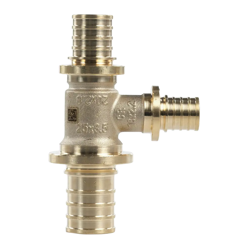 Тройник переходной REHAU 25×16×25 мм для систем отопления и водоснабжения 89384168 РЕХАУ STLM-1338144 - Вид №1