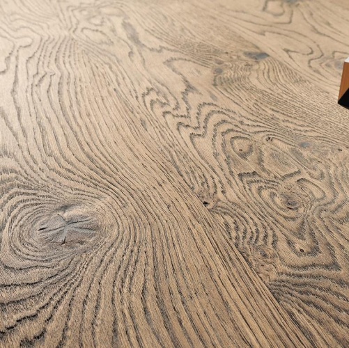 Паркетная доска Haro 4000 Series Top connect Табако Серый 530795 Дуб Натур с брашью (Текстурированная) 2200х180 мм 1000900644 - Вид №2