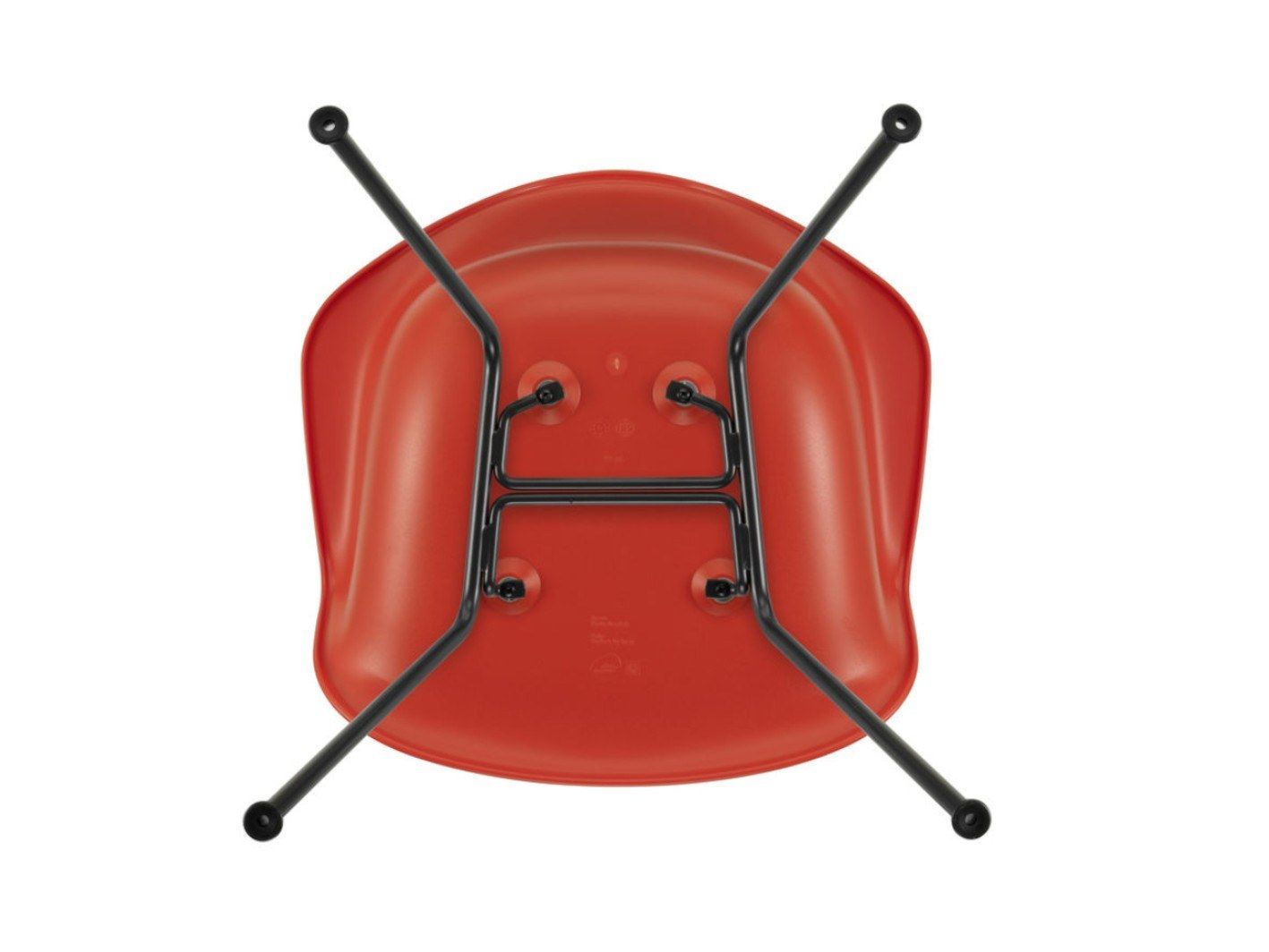 Полипропиленовый стул с подлокотниками VITRA Eames Plastic Chair ARCH-00142456 - Вид №3