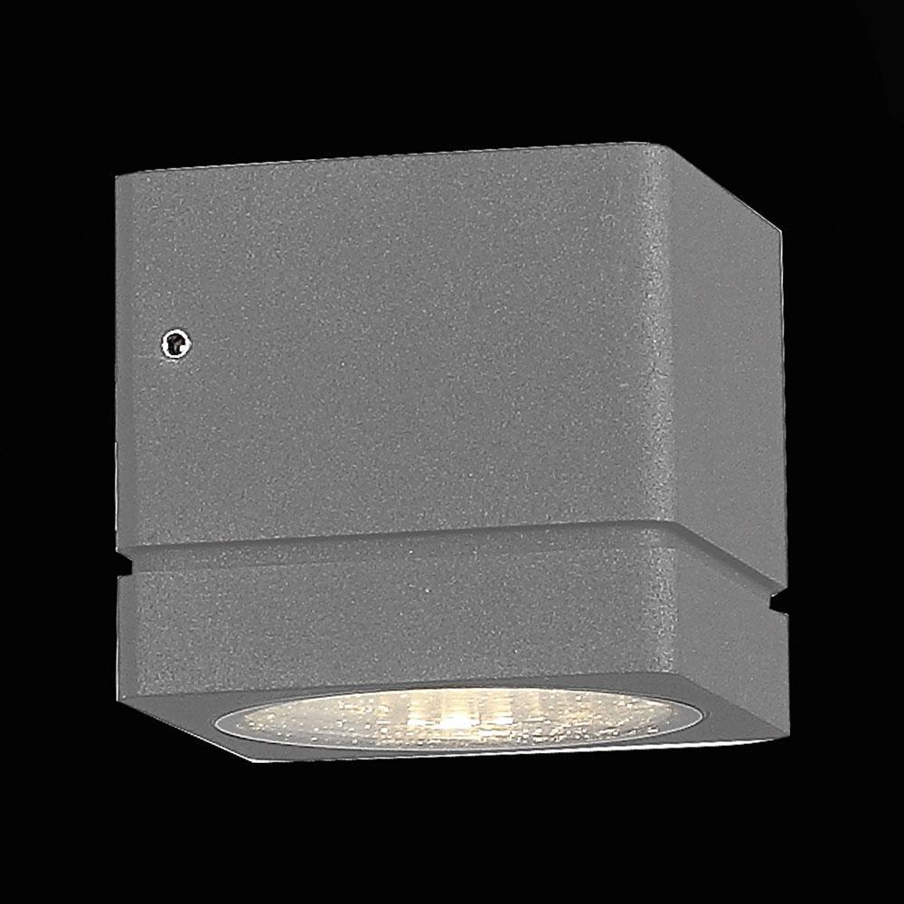 Уличный настенный светодиодный светильник ST Luce Coctobus SL563.701.01 ST LUCE COCTOBUS GRAY 272222 Серый  - Вид №1