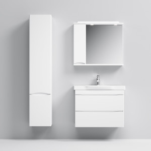 M80CHL0356WG шкаф-колонна подвесной левый 35 см двери белый глянец шт AM.PM Like