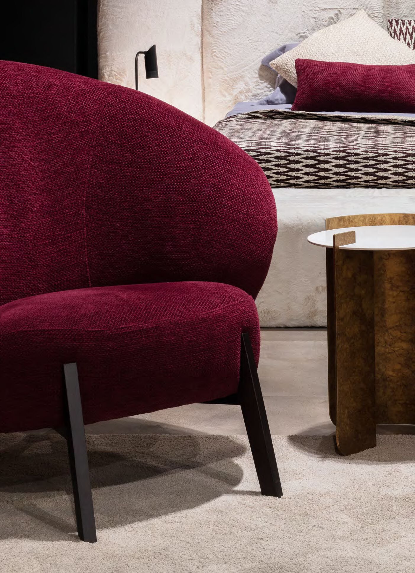 Высокий круглый керамический журнальный столик CASA +39 ENCORE Italia ARCH-00067830 - Вид №4