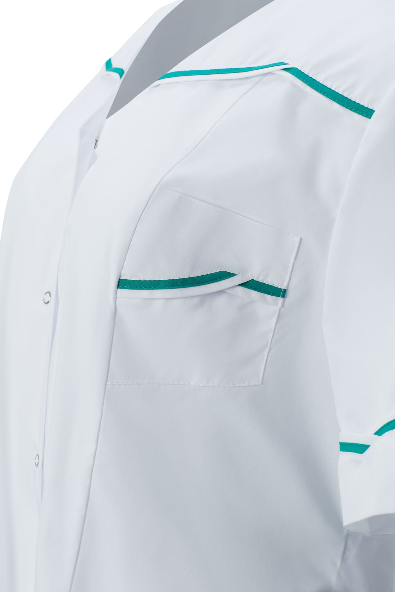 64736 Халат "Силуэт" женский  Медицинская одежда  размер 40/158-164 Спецодежда  - Вид №2