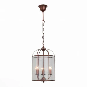 Подвесная люстра ST Luce Odierno SL267.603.03 ST LUCE ДИЗАЙНЕРСКИЕ, ODIERNO COPPER 108514 Медь