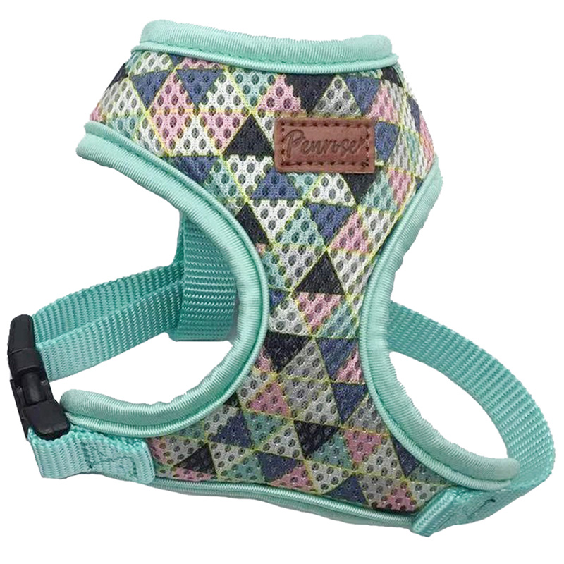 ПР0050132 Шлейка для собак Geometry 15мм (обхват 35-40см) мягкая Great&Small 