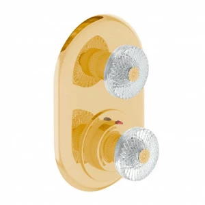 C43-2R21 C43-2R21 Комплект овальных накладок КЛАССИЧЕСКАЯ ЭЛЕГАНТНОСТЬ Cristal & Bronze ÉLÉGANCE CLASSIQUE