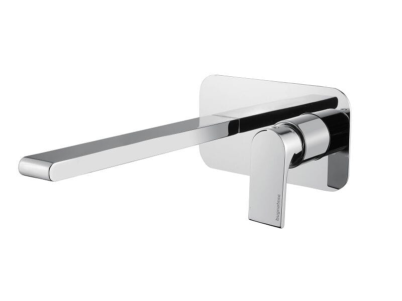 Настенный однорычажный смеситель для раковины с пластиной Bugnatese Simple ARCH-00037429 - Вид №1