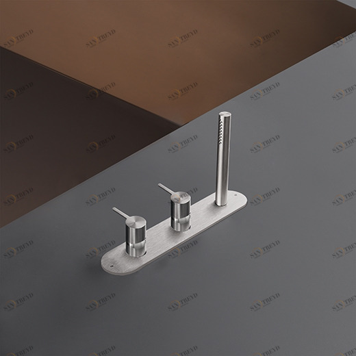 Обод монтаж комплект из 2-смесителей с цилиндрическая ручной душ диаметром 18 м т  INV55 CEADESIGN 