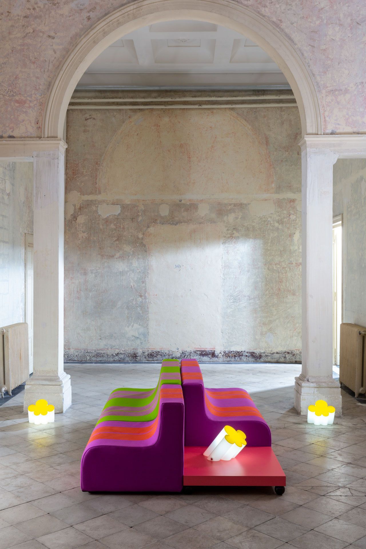 Модульный тканевый диван Poltronova Sofo ARCH-00147464 - Вид №1