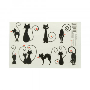 030 Водорастворимые картинки 21.6x14 см Кошки Выдумщики