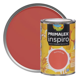 Краска Primalex Inspiro 1 л Красный мак 81962617 STLM-2148688