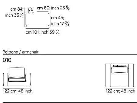 Кресло с подлокотниками Amura Fripp ARCH-00022605 - Вид №5