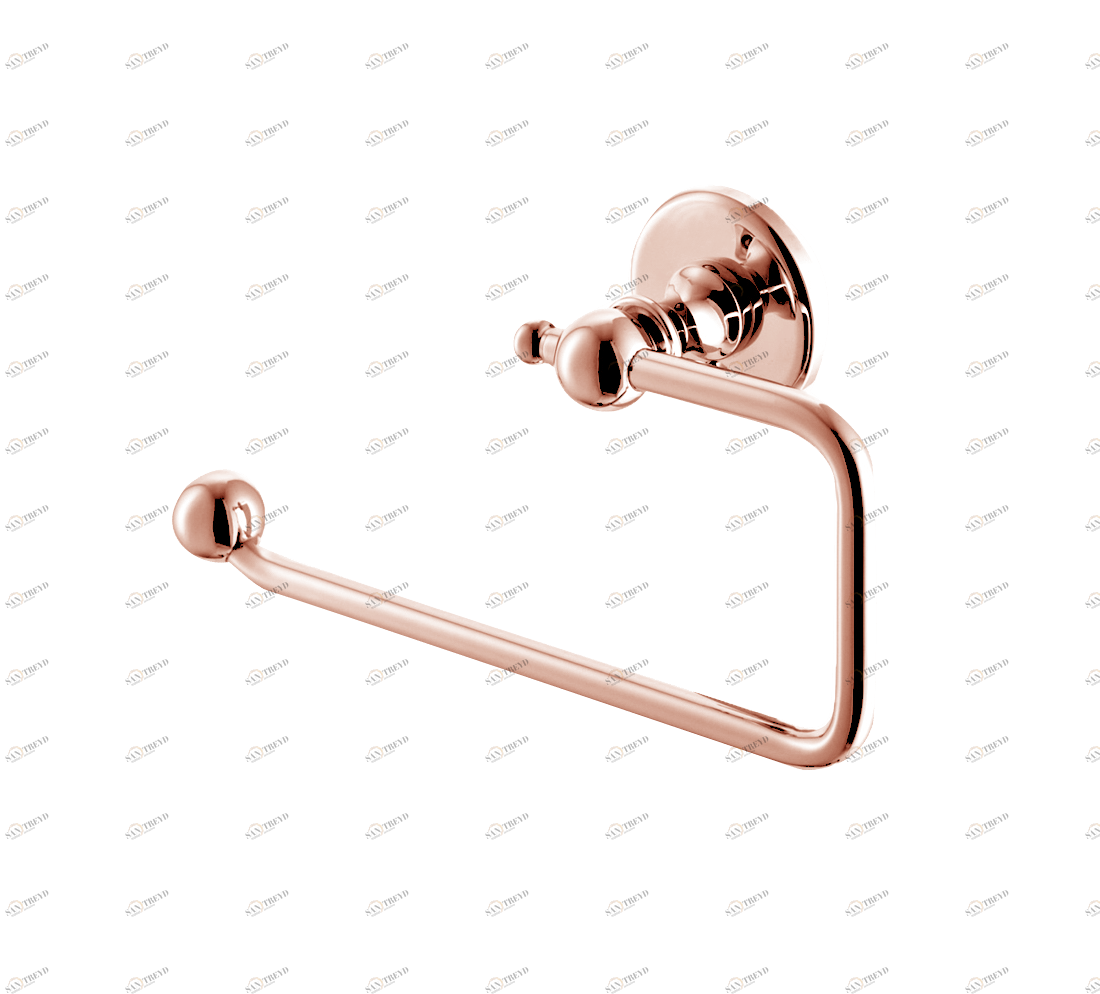 Gentry Home Керамический держатель стакана Queen Розовое золото GH101045