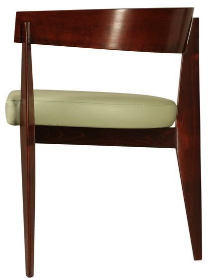 Morelato Стул из вишневого дерева с подлокотниками Contemporaneo Art. 3893 - Вид №2