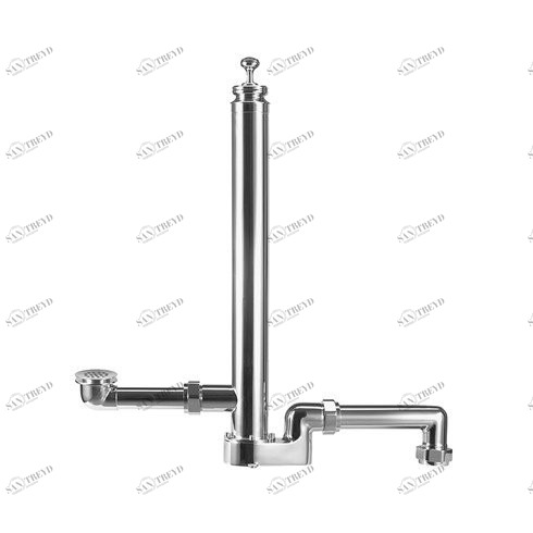 Скрытый слив-перелив "Пожарный гидрант", ХРОМ Arcade Burlington ARC40 CHR