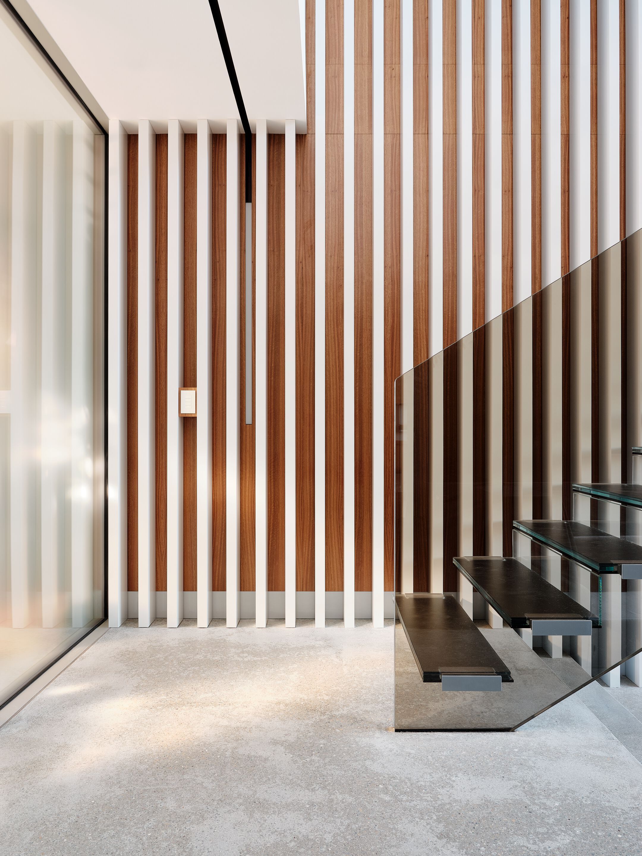 Прямая лестница из стекла Siller Treppen Mistral ARCH-00094722 - Вид №3