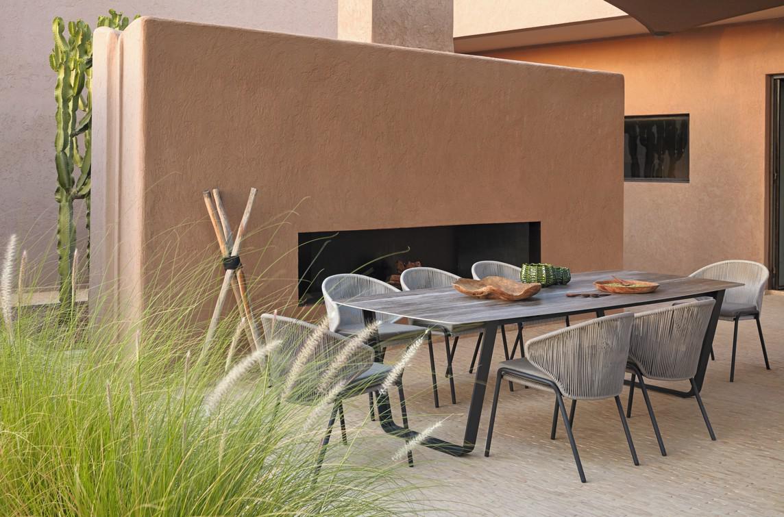 MNST387 Обеденный стол pwi lava f10 340см x 113,5см Manutti Air - Вид №5