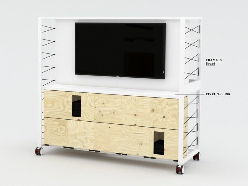 BENE Многофункциональное рабочее место из фанеры для открытого пространства Pixel sun-id-1443529 - Вид №7