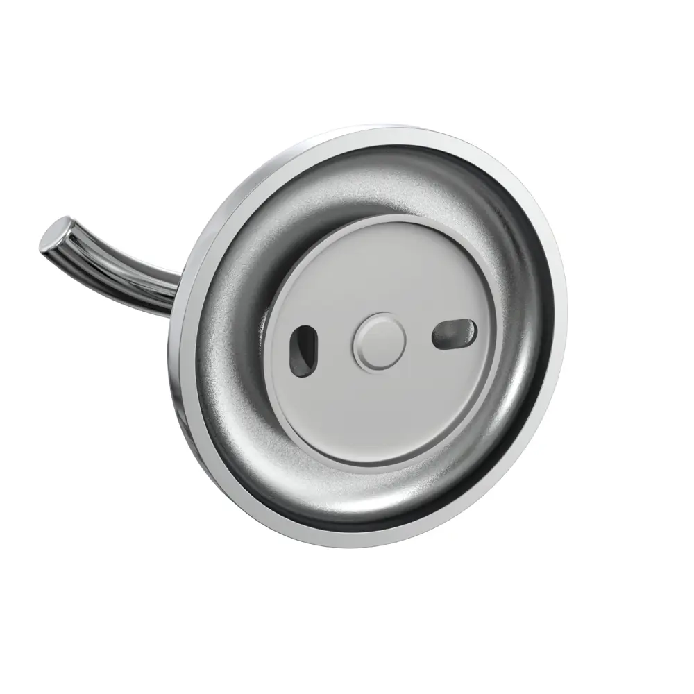Крючок для ванной комнаты Lemer You-Design 2 рожка металл цвет хром 82808601 STLM-2112777  - Вид №1