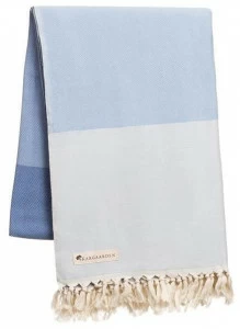 Skargaarden Полосатый хлопковый плед Soft goods Thr-sos