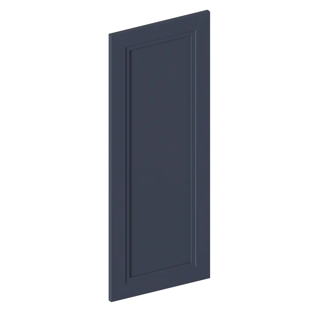 KONSENSA Фасад Котлас синий для кухни 40×102 см с геометрической филенкой 89409640 STLM-1583257 - Вид №1