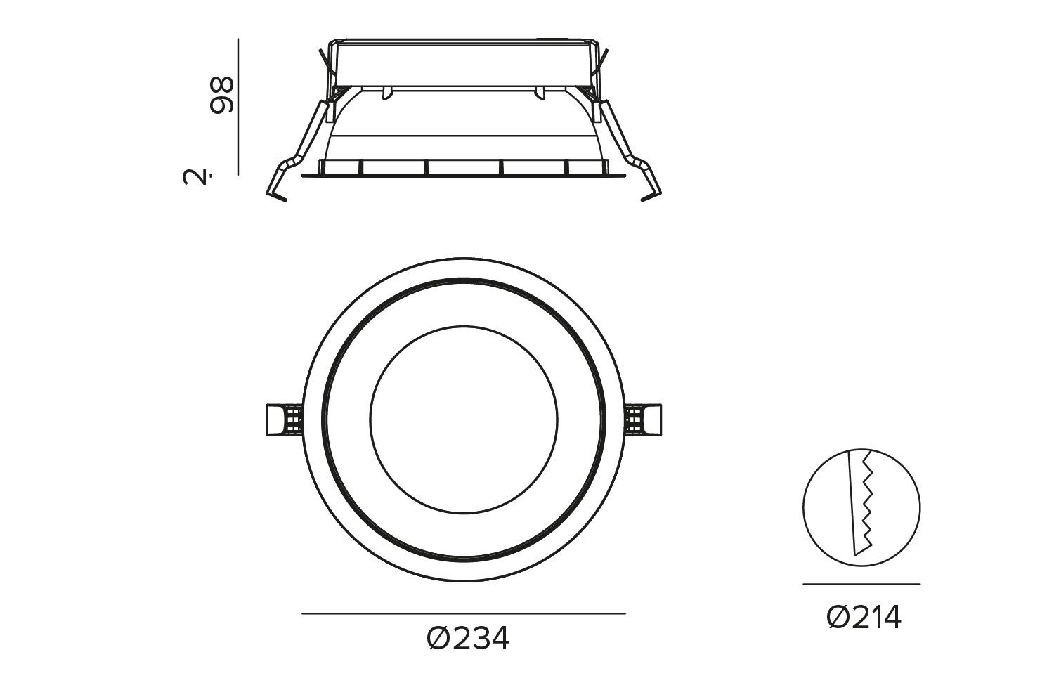 Утопленный светодиодный прожектор TARGETTI CCTEvo ARCH-00039635 - Вид №6