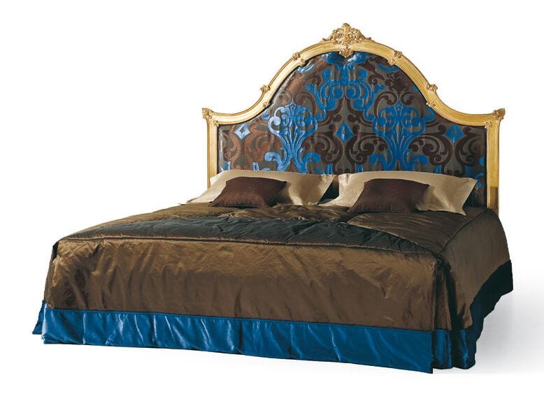 Высокое изголовье из ткани для двуспальной кровати OAK Галерея ARCH-00131741